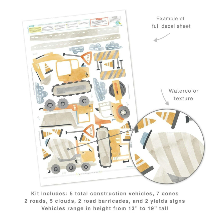 Construction Kit • Large • Peel-and-Stick Wall Decals