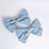 Golden Dot Bow Clips (Set of 2)