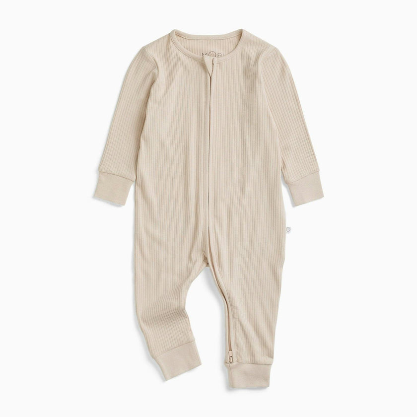 Ribbed Clever Zip Snug Fit Pajamas
