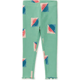 Modern Print Ribbed Leggings, Multi