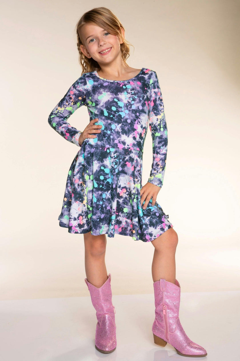 Simply Soft Long Sleeve Skater Dress