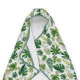 Toddler Hooded Towel - Tropical Leaf