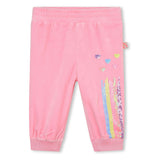 Pink Rainbow Side Stripe Sweatpants