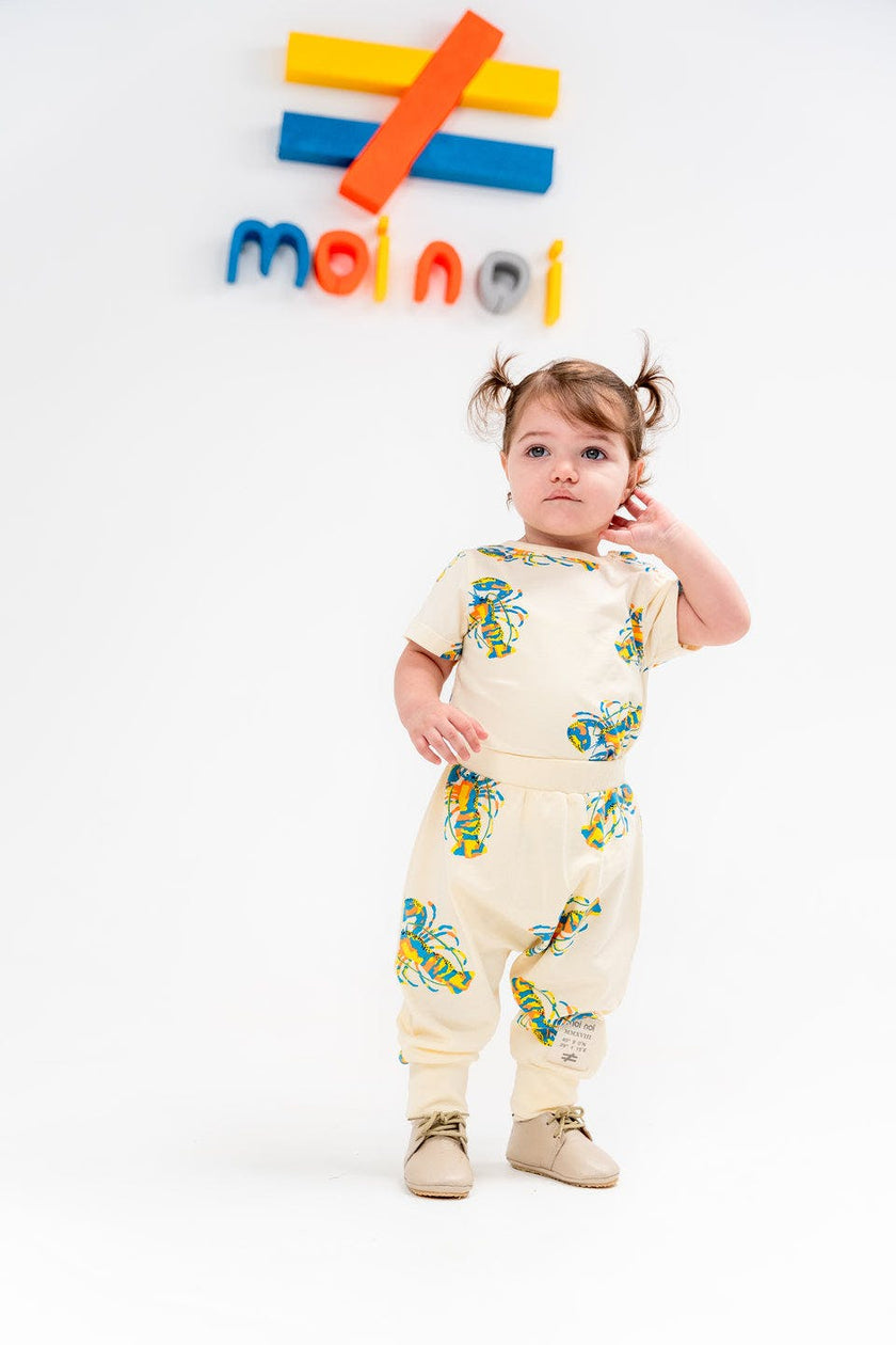 Yellow Sand Castle Graphic Babysuit Outfit
