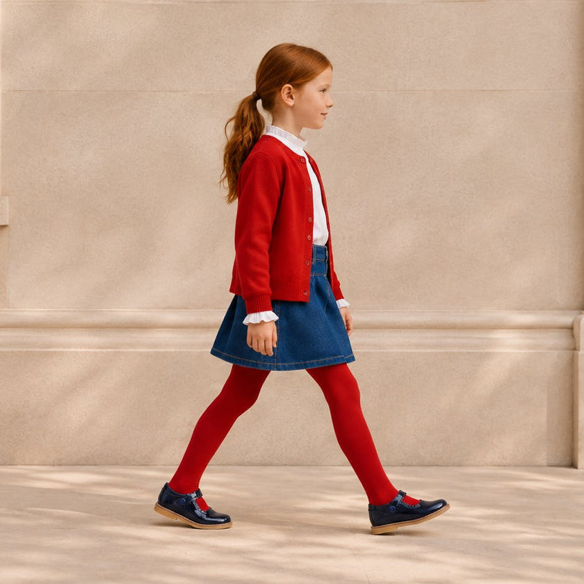 Mary Jane | Navy Blue Patent Leather