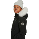 Unisex Parka with Shearling Hood