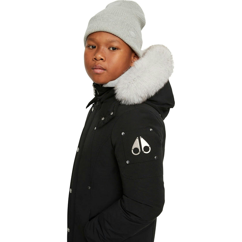 MOOSE KNUCKLES Unisex Parka with Shearling Hood - Dusty Rose