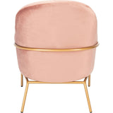 Eleazer Velvet Accent Chair