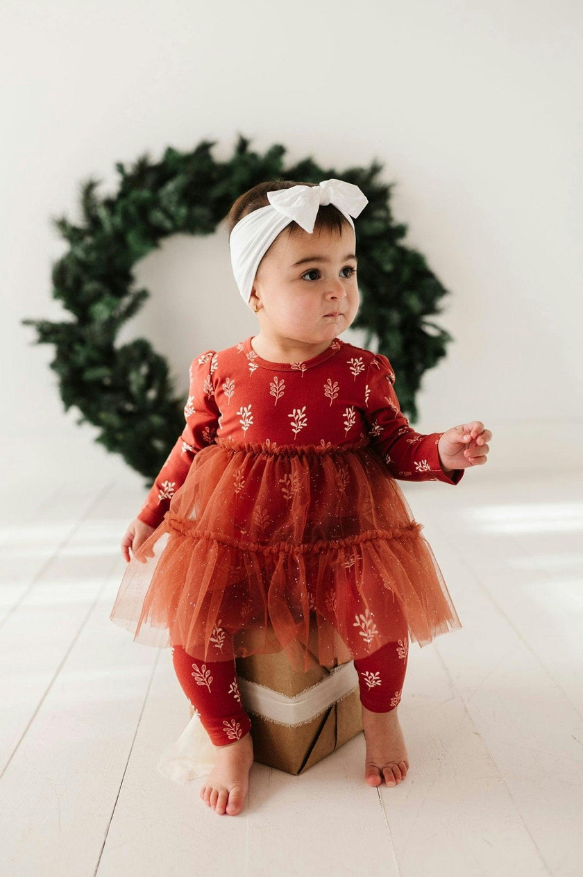 Baby Girl Tulle Bodysuit Dress
