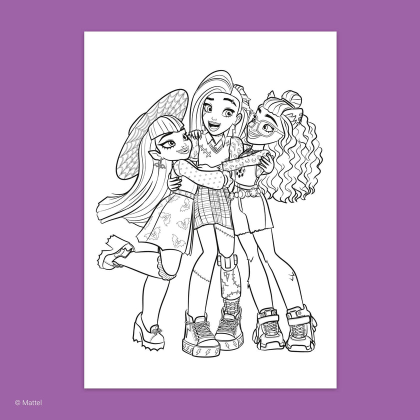 Dress & Color ME: Monster High