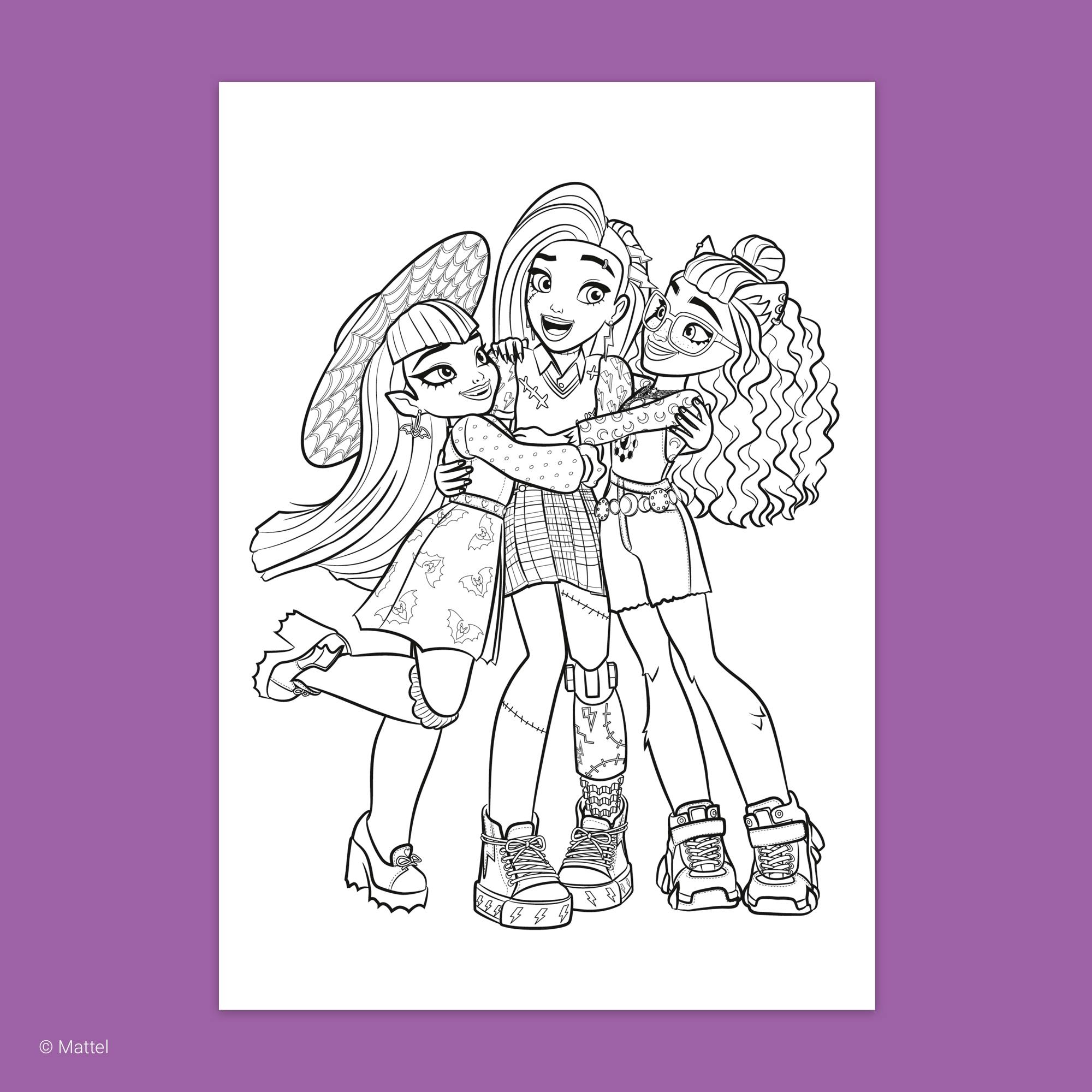 Dress & Color ME: Monster High