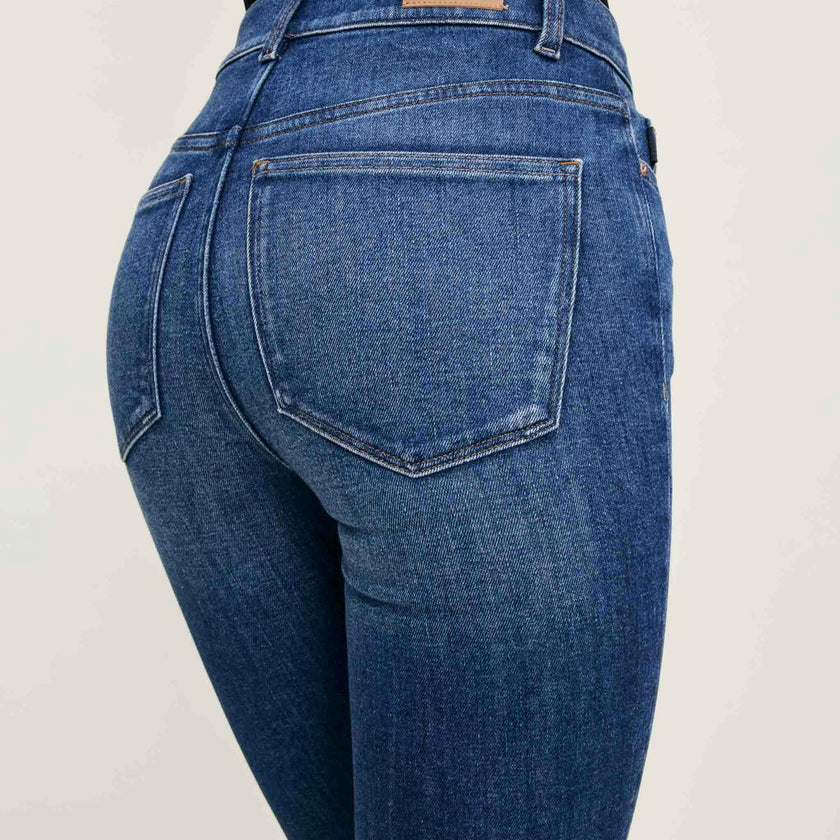 Bridget Boot High Rise Instasculpt Crop Jeans | Hulton