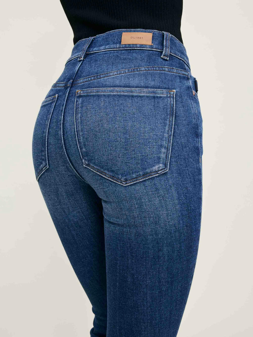 Bridget Boot High Rise Instasculpt Crop Jeans | Hulton