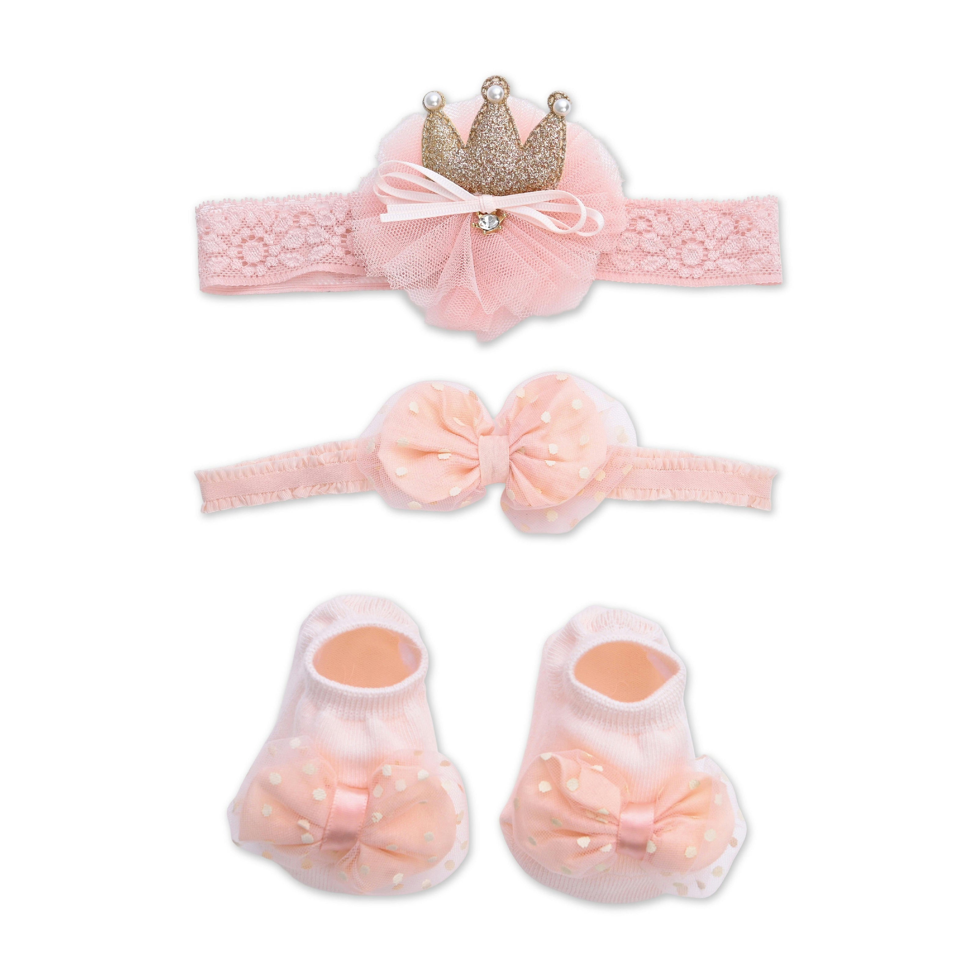 Little Blossoms Headband & Sock Gift Set