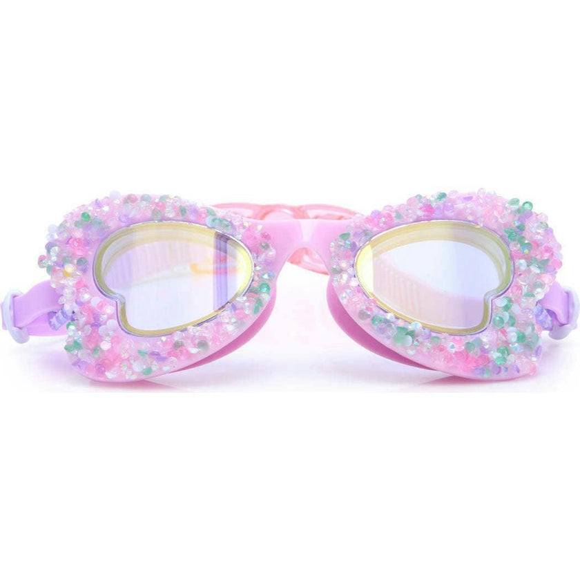 Mauve Monarch Frame Youth Swim Goggle