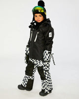 Two Piece Teknik Snowsuit Black And White