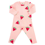 Watermelon Print Two Piece Set
