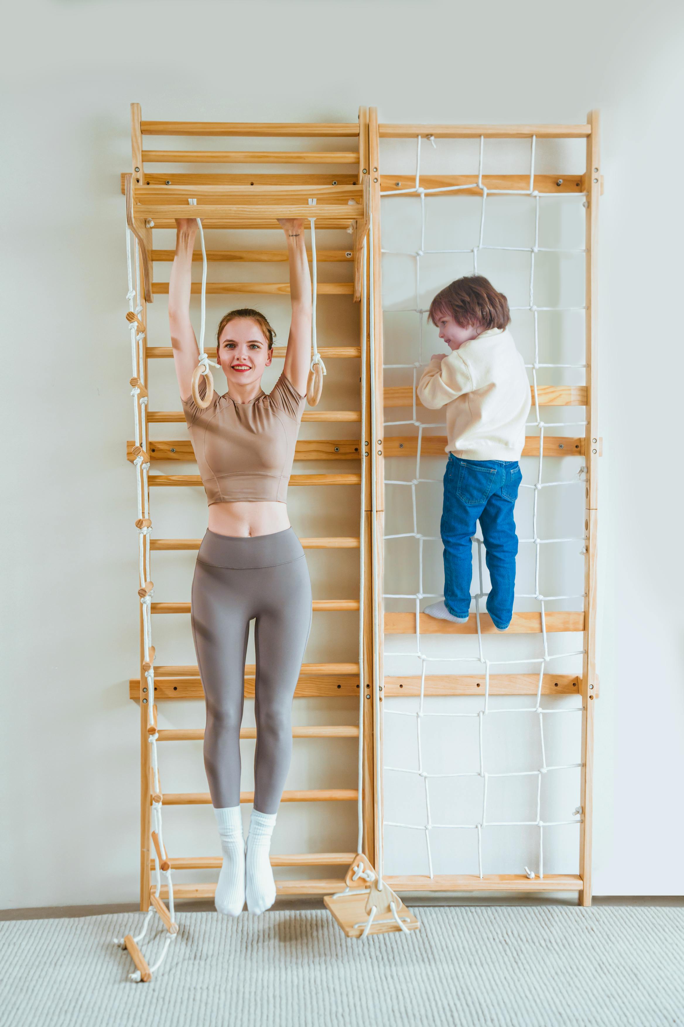 Neem | Swedish Ladder & Rope Wall