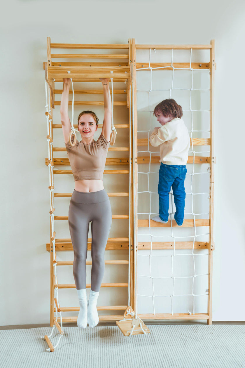 Neem | Swedish Ladder & Rope Wall