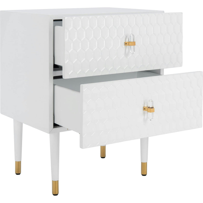 Neptune 2-Drawer Side Table