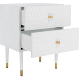 Neptune 2-Drawer Side Table