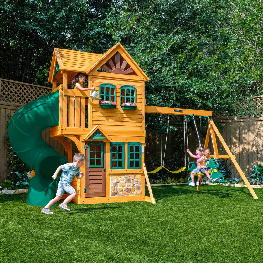Buffalo Crossing Swing Set