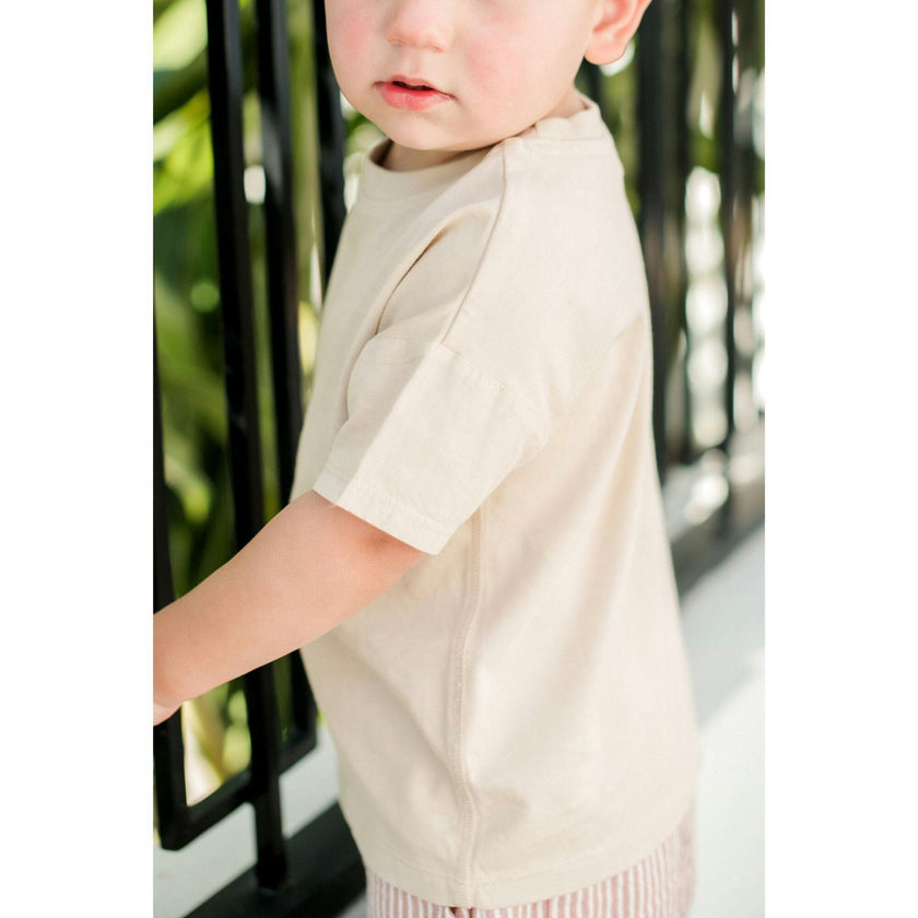 Garment Dye T-Shirt, Brown