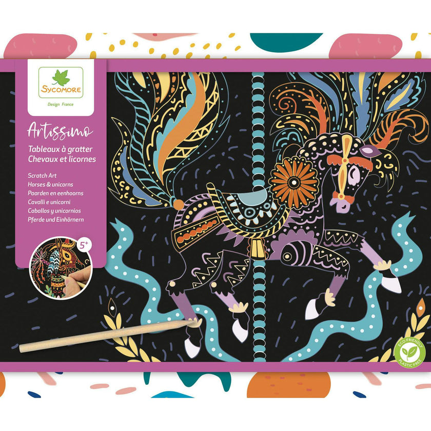 Artissimo - Scratch Art - Horses And Unicorns - 5y+