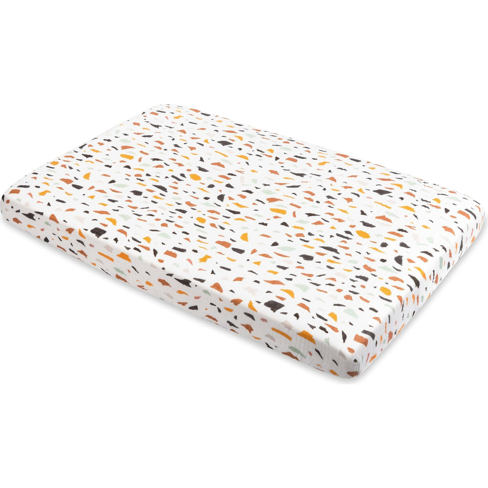 Organic Muslin Cotton Mini Crib Sheet