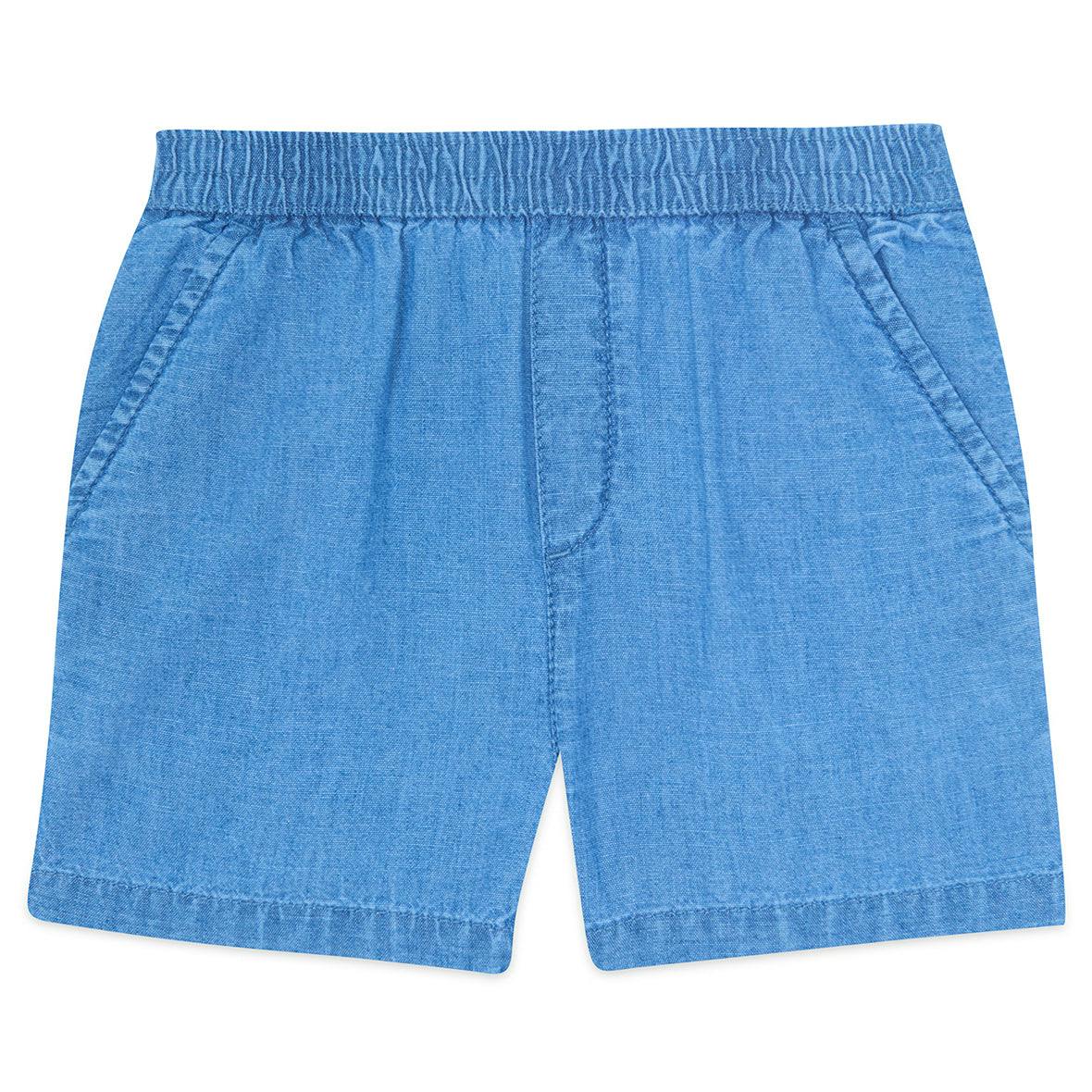 BONTON Lyon Baby Shorts - Chambray