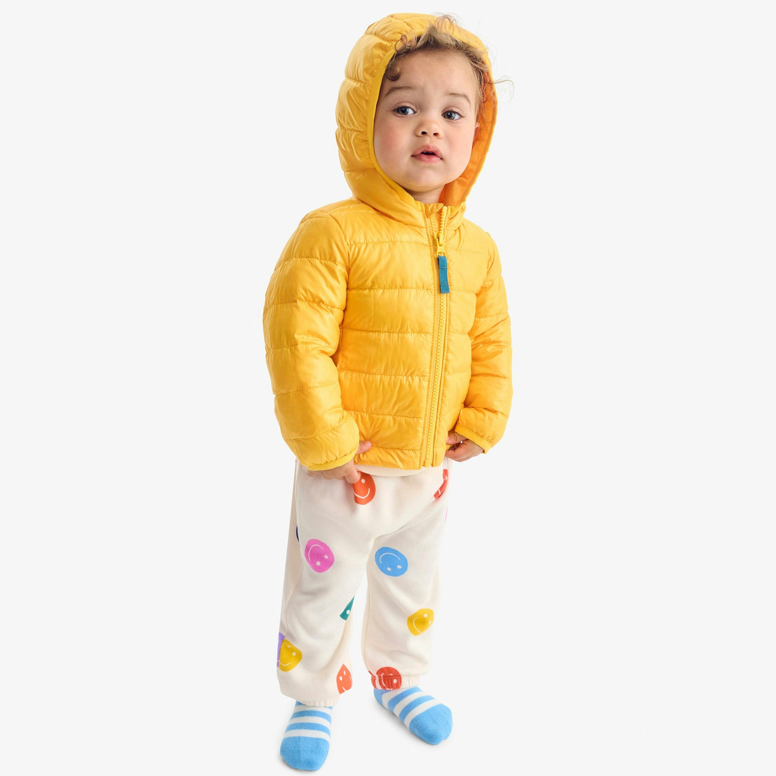 Baby sweatpant in happy faces