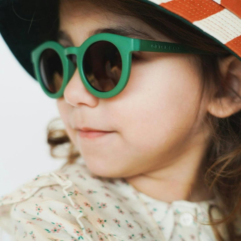 Classic | Sustainable Sunglasses | Plant-Based Bendable Polarized - Child | 3-8 Y | Orchard