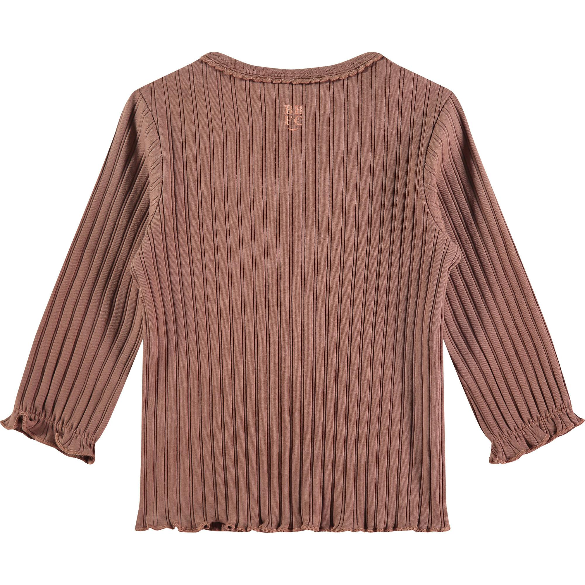 Ribbed Long Sleeve T-Shirt