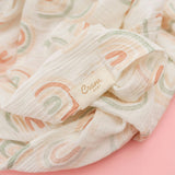 Parker Cotton Muslin Swaddle Blanket Set (Butterfly, Set of 2)