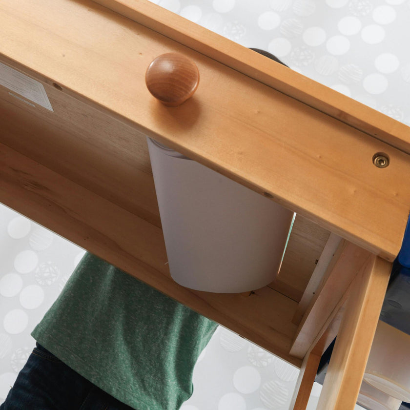 Art Table With Drying Rack & Storage