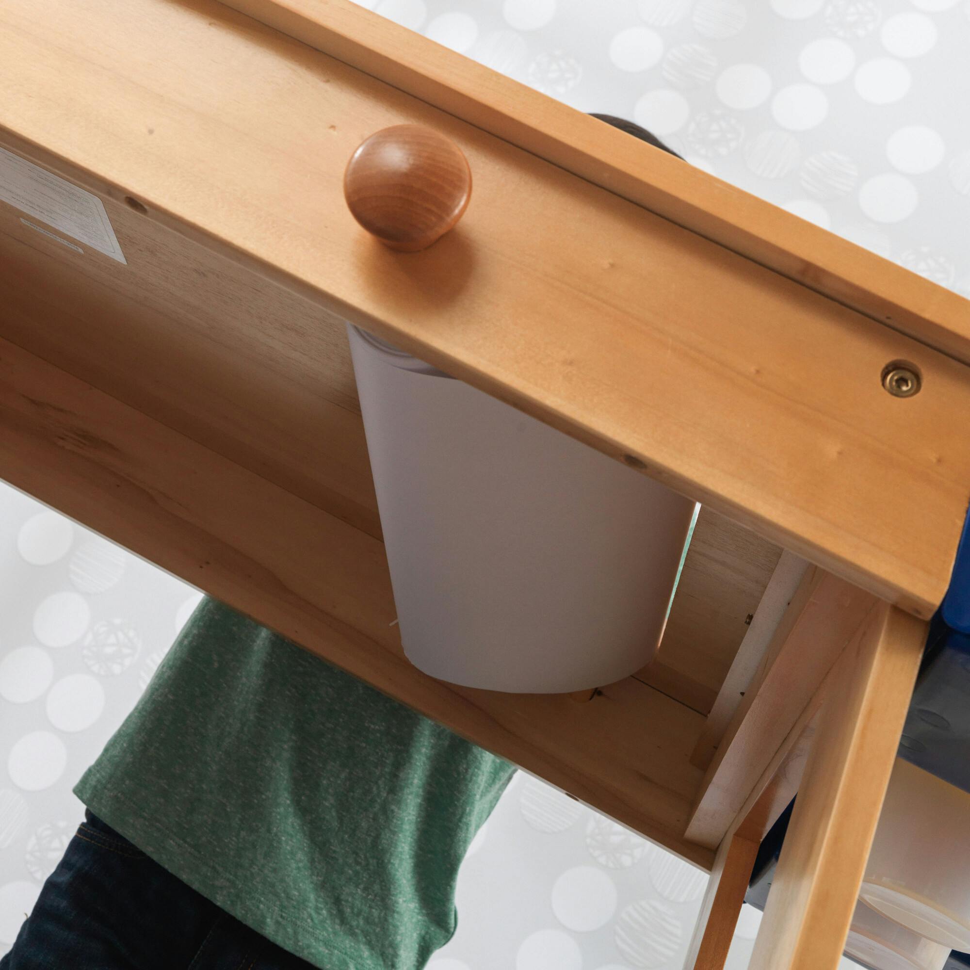 Art Table With Drying Rack & Storage