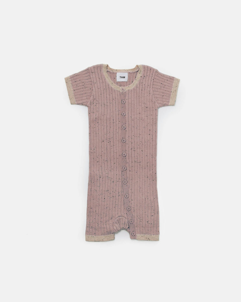 Short Sleeve Romper - Hug Me