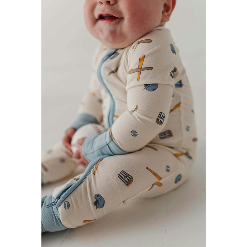 Baby Long Sleeve Zip Romper