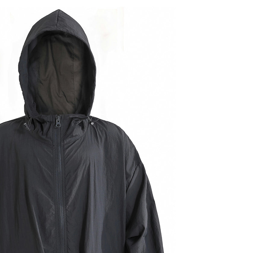 Black Hooded Jacket