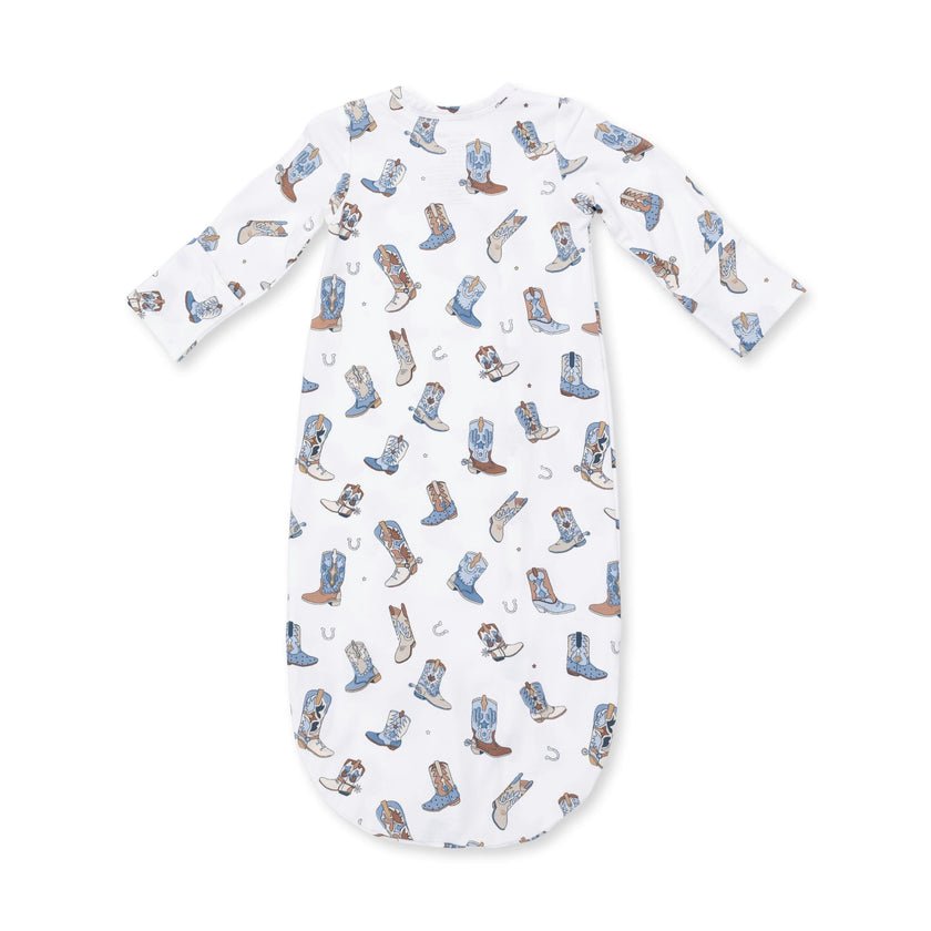 Buckaroo Boots - Bundle Gown and Beanie Hat