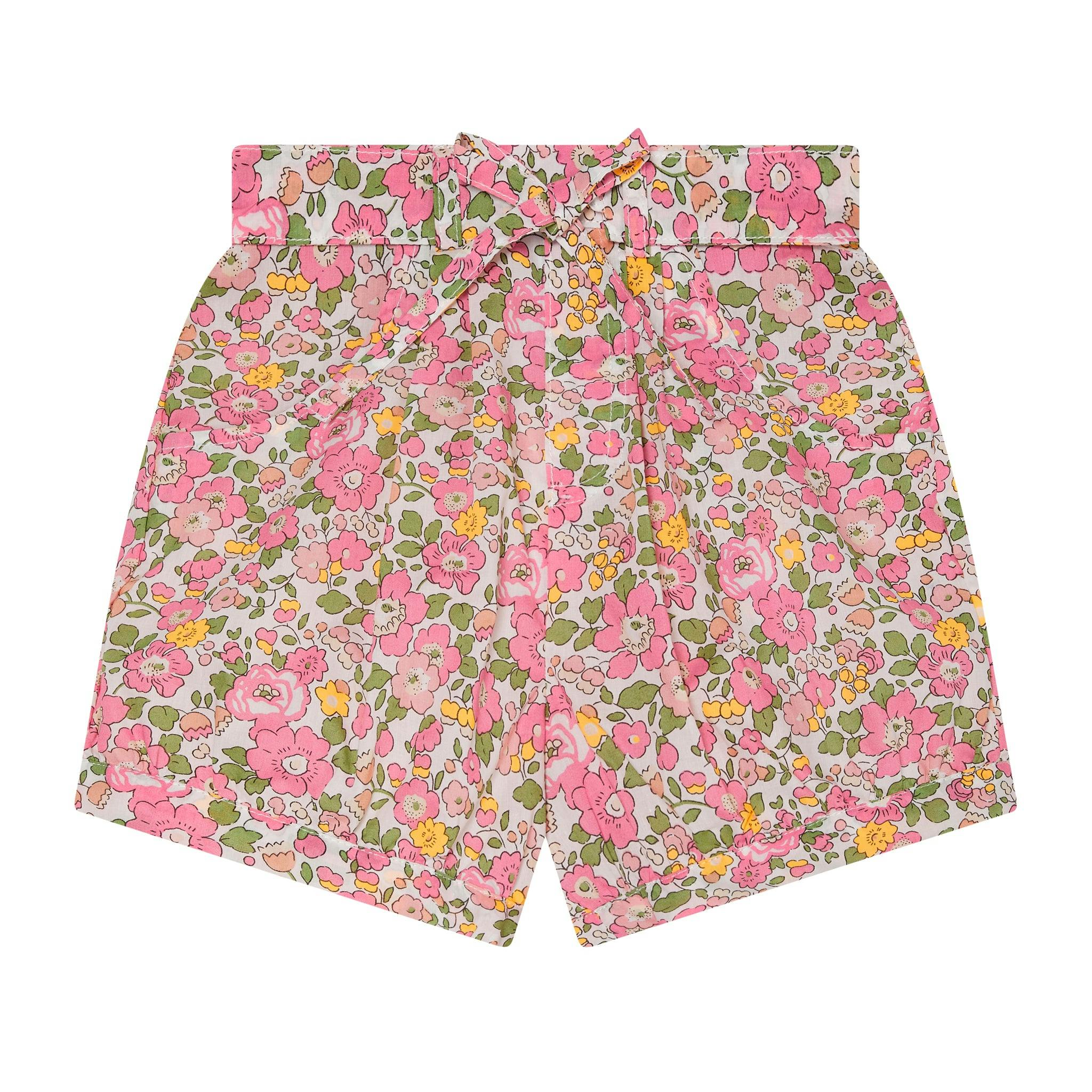 Made With Liberty Fabric Girls Shorts Dana
