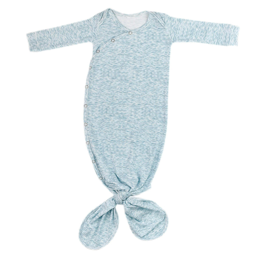 Newborn Knotted Gown - Lennon