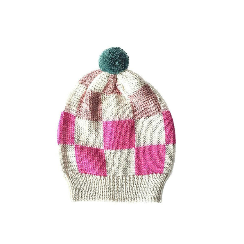 Checked Hat