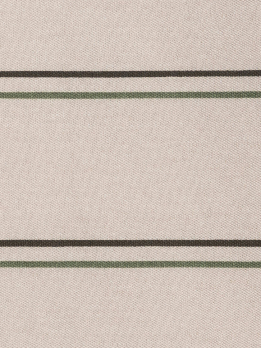 Turk Long Sleeve Crew - Oak Stripe