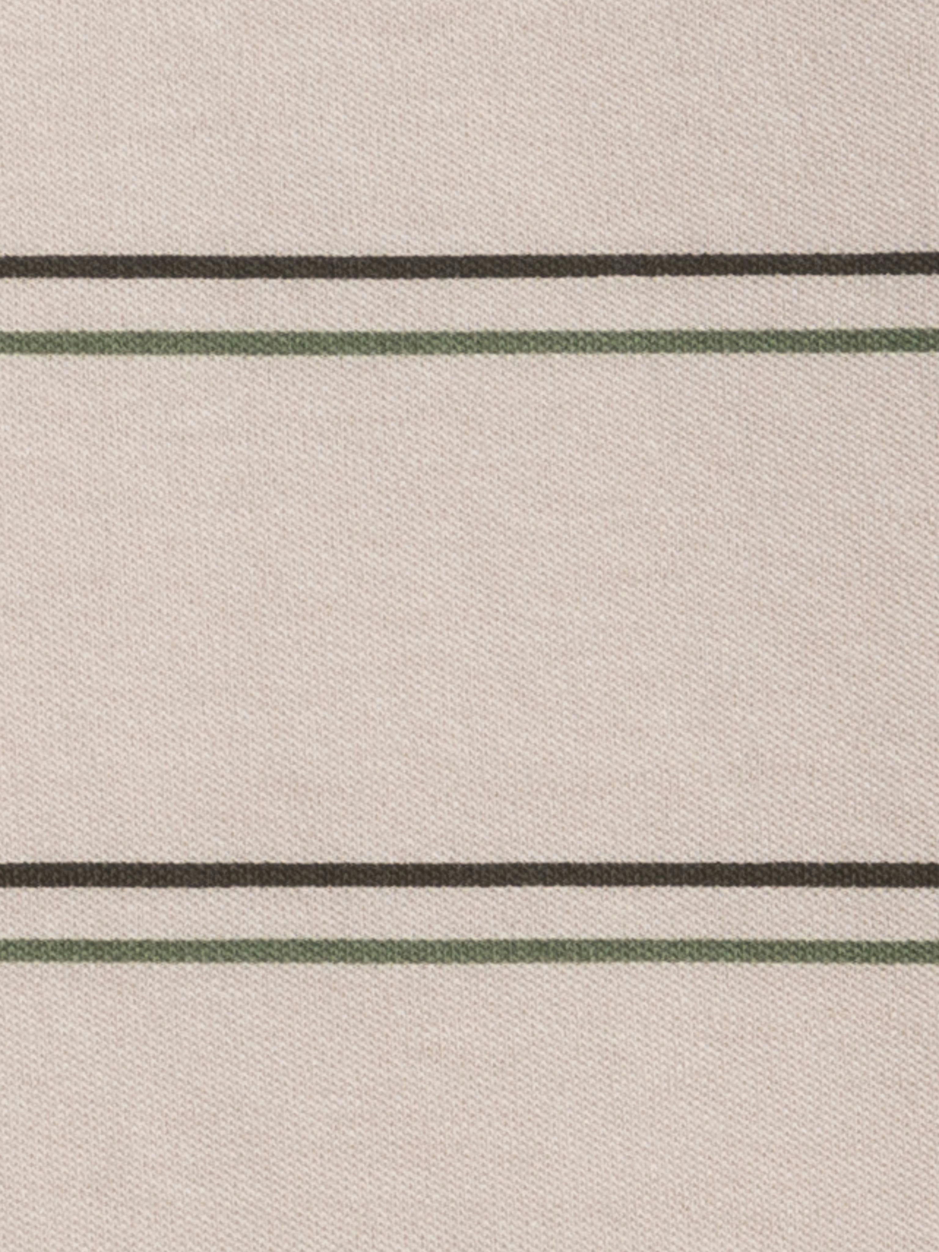 Turk Long Sleeve Crew - Oak Stripe