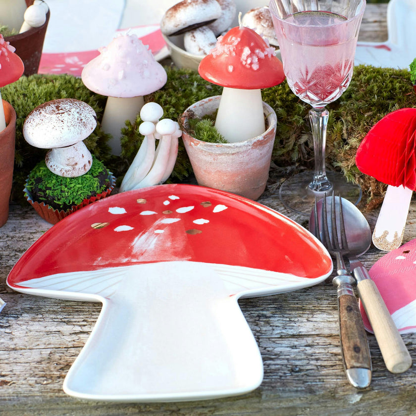 Mushroom Candles
