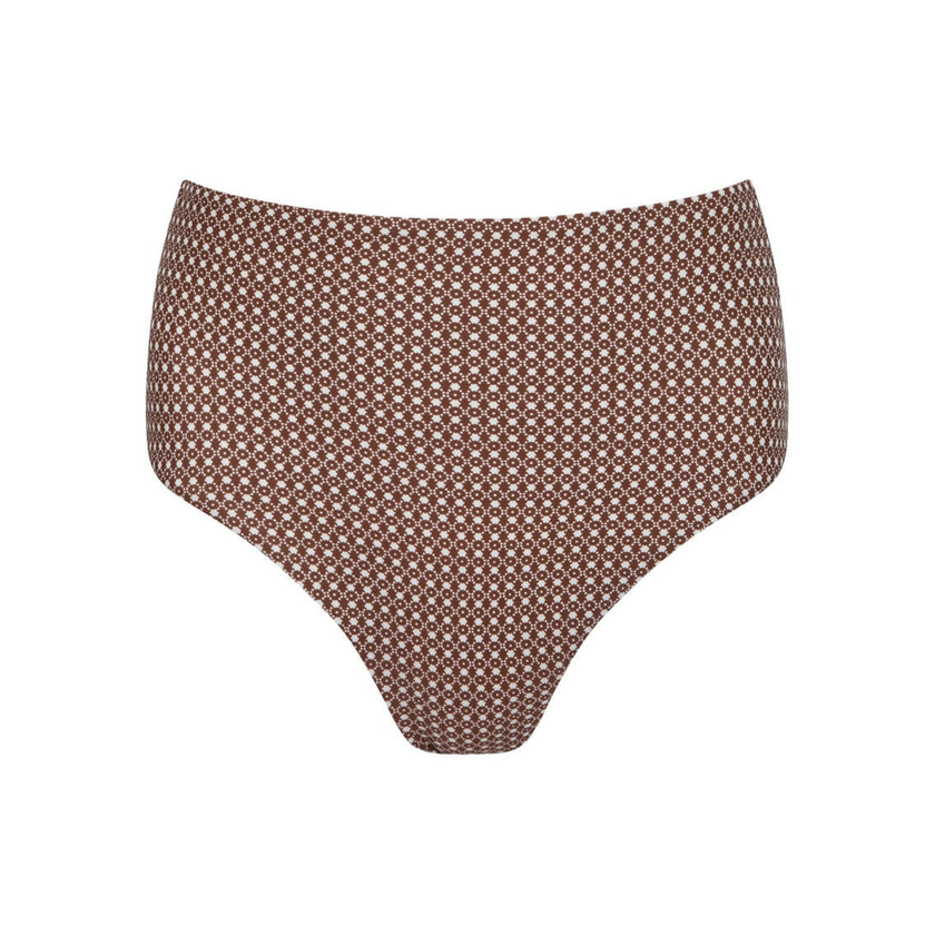 women's cafe flora high waisted bikini bottom