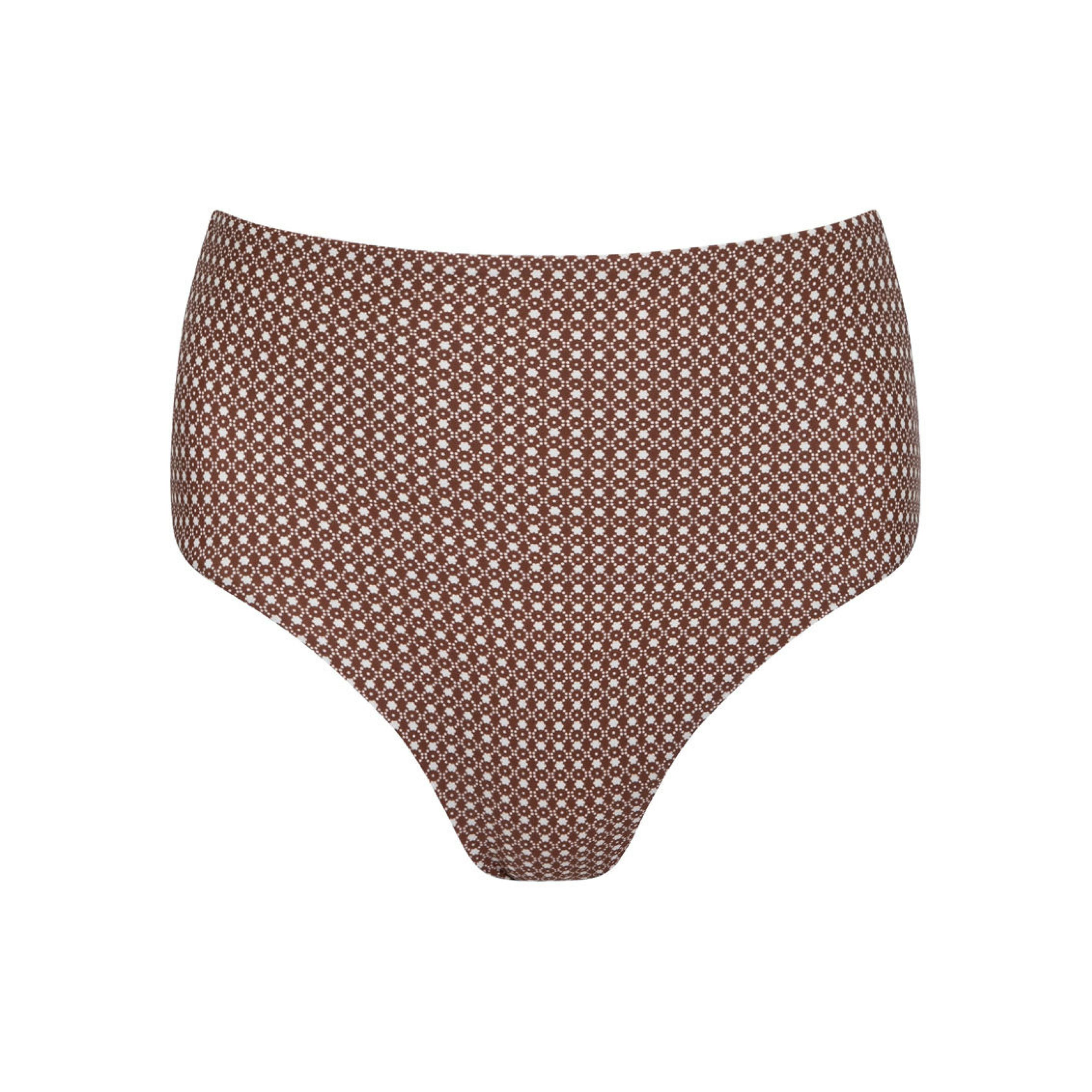 women's cafe flora high waisted bikini bottom
