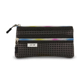 Flat Pencil Pouch Rainbow Pink
