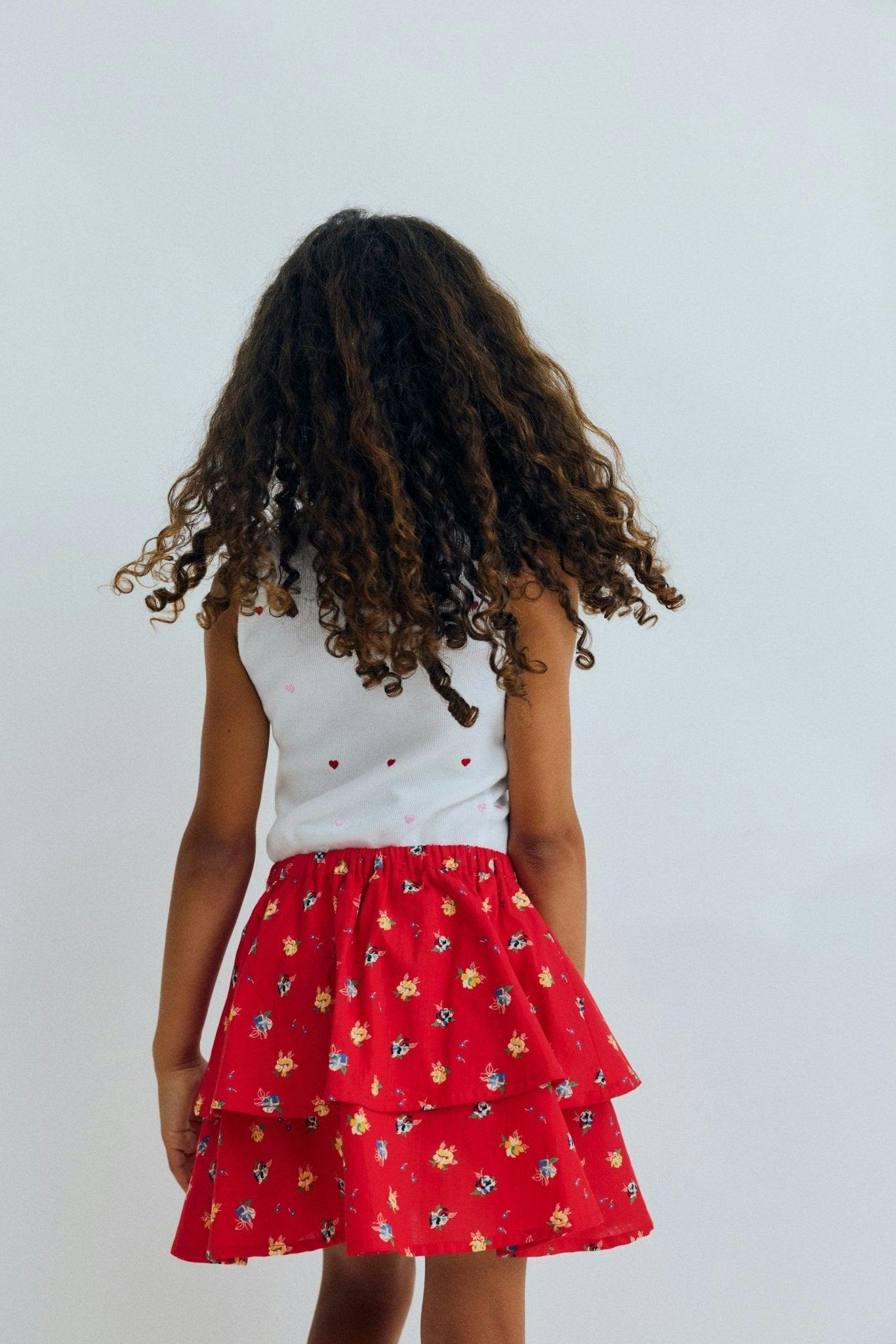 Petunia Tee Hearts Pure Cloud